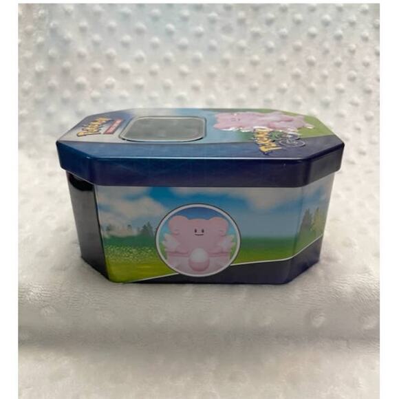 2022 Pokemon TCG 'Pokemon Go' EMPTY Collectors Tin- Blissey (No Cards) - Picture 6 of 8